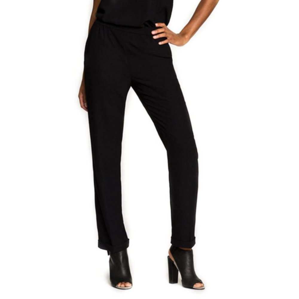Nic+Zoe - Women's Soft Swing Pant - Black Onyx - M